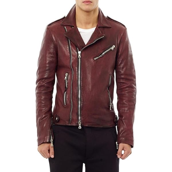 World Of Leather Lambskin Leather Jacket Bomber Biker Moto Stylish